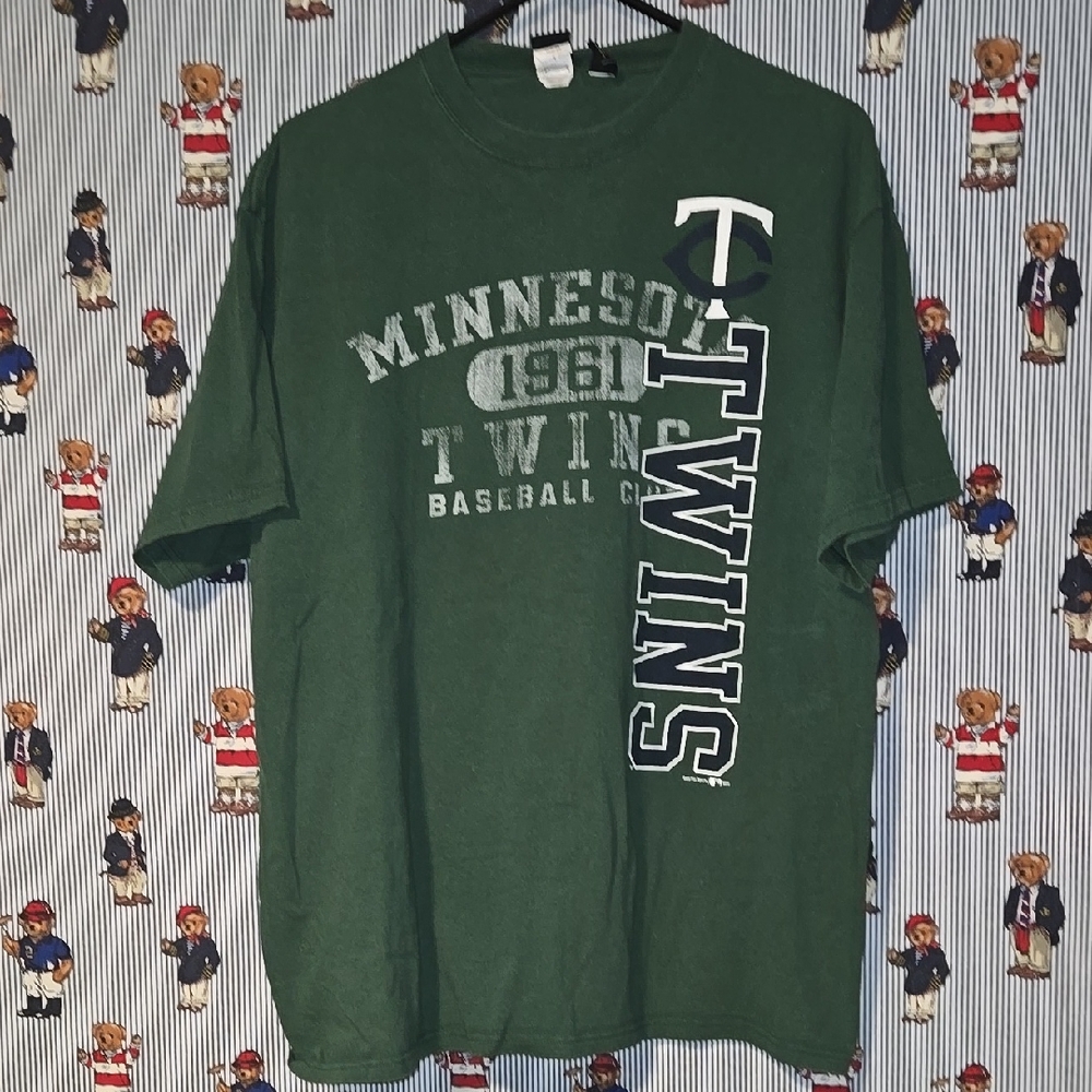 Minnesota Twins Green T-Shirt 2010 Adult Xl
